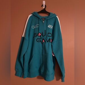 Squid Game Player 456 Replica Zippered Hoodie - BoxLunch Exclusive